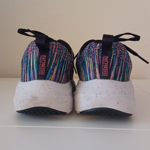 Sketchers GO Run Elevate "Electric Flow" Sneakers Size 6.5 - Picture 9 of 12